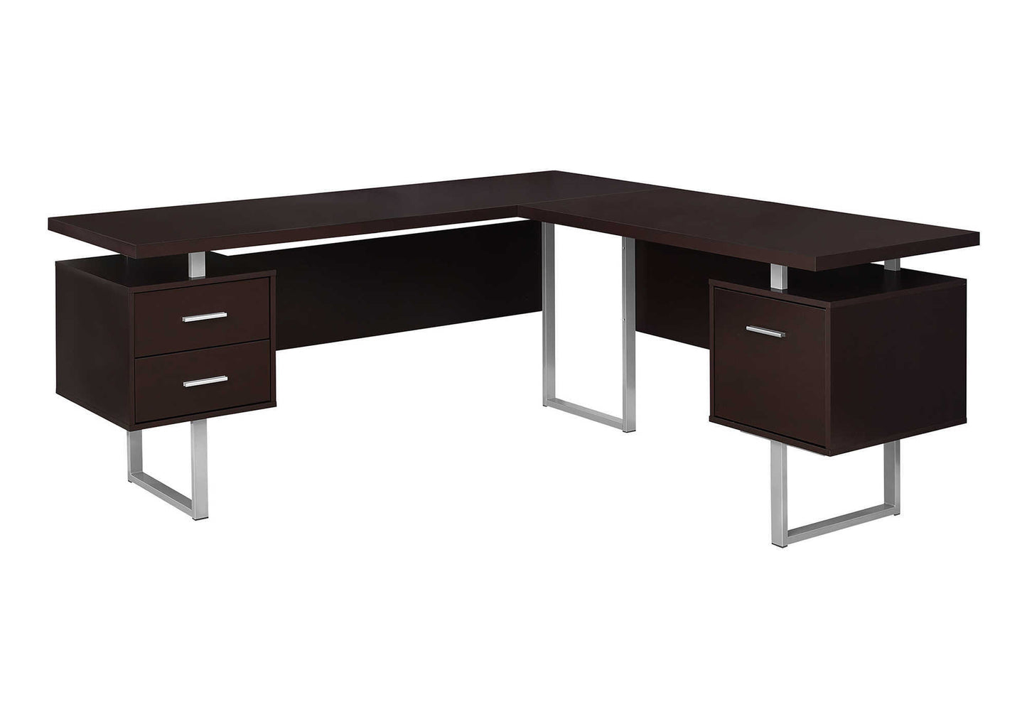 The Alden 71" Executive L-Shaped Desk