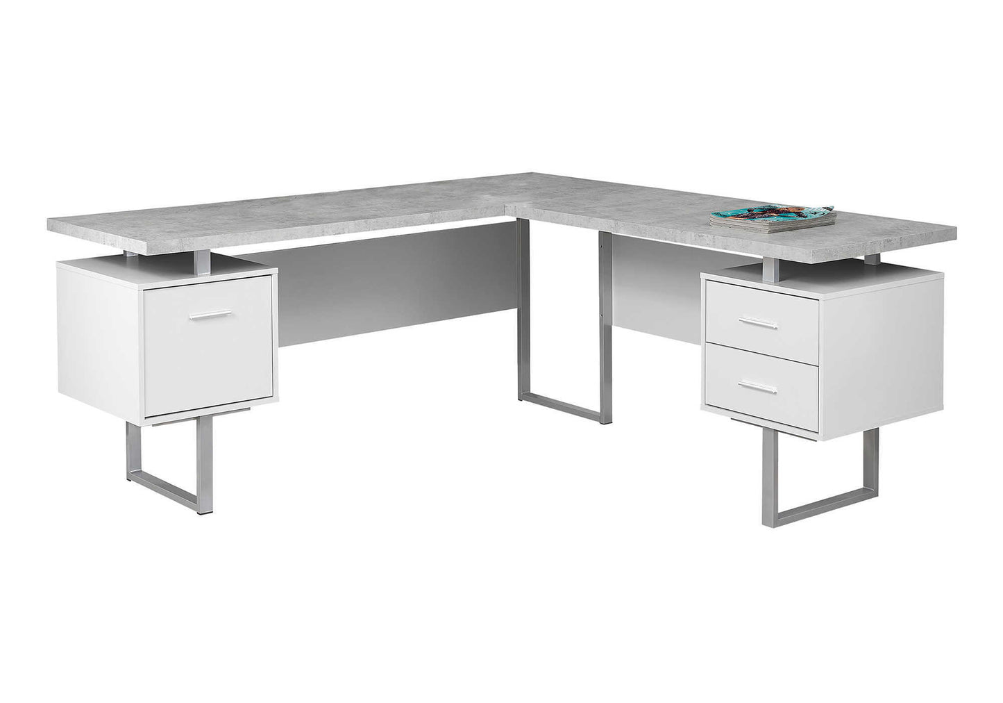 The Alden 71" Executive L-Shaped Desk