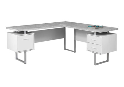 The Alden 71" Executive L-Shaped Desk