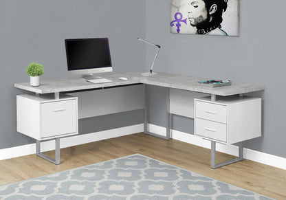 The Alden 71" Executive L-Shaped Desk