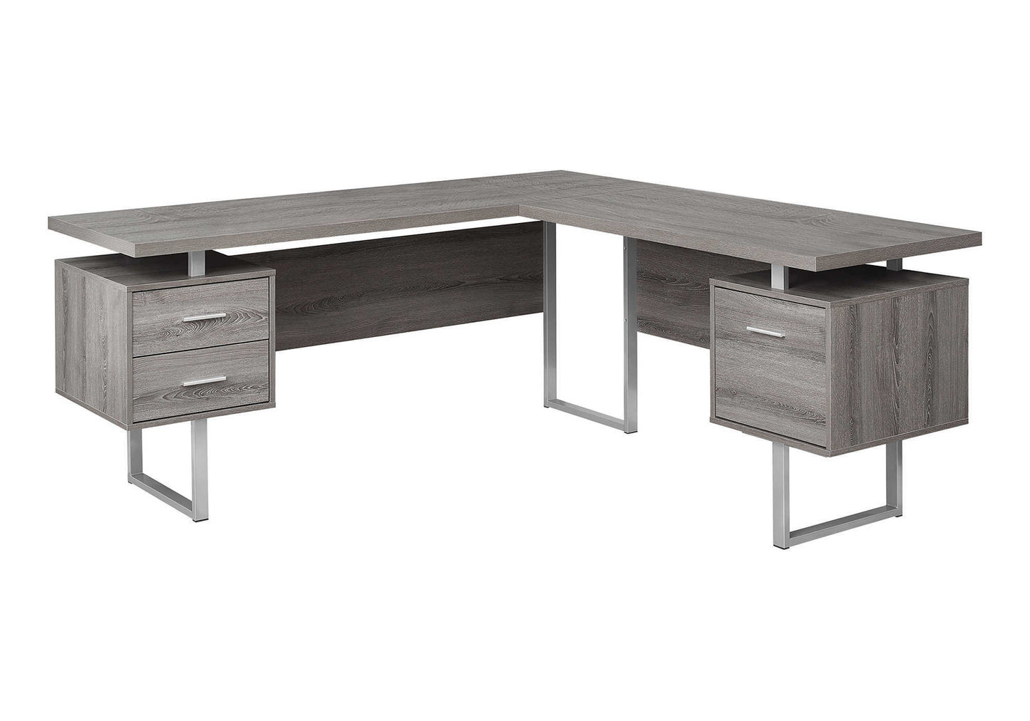 The Alden 71" Executive L-Shaped Desk