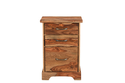 The Apex 30" Solid Acacia Live Edge Executive File Suite