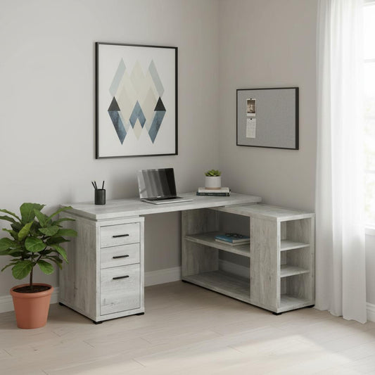 The Ashford 60" Executive L-Shaped Desk