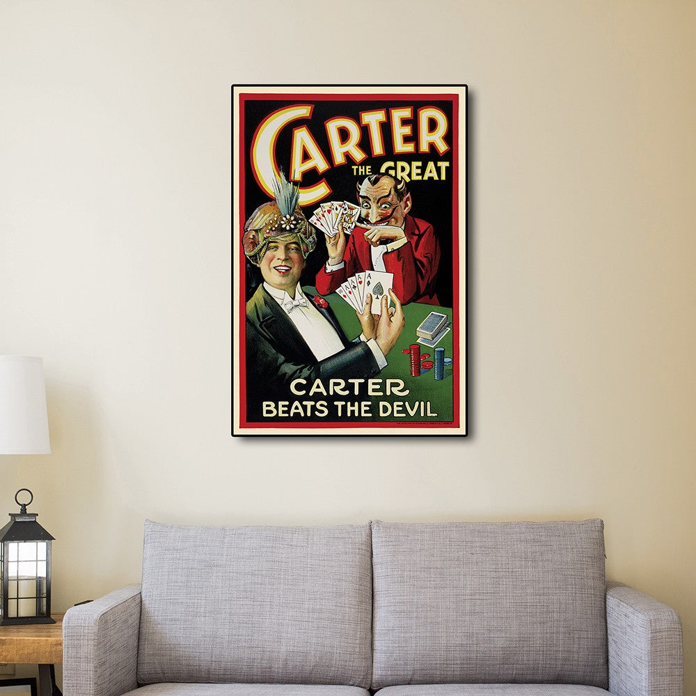 The Chronos Gallery 1922 "Carter the Great" Vintage Magic Print
