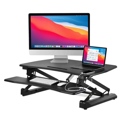 Apex-Volt Electric Command Station | Automated Sit-Stand Architecture