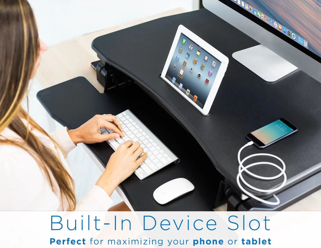 Apex-Volt Electric Command Station | Automated Sit-Stand Architecture