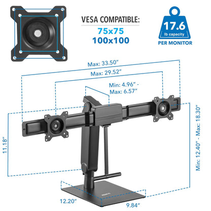 Titan Horizon Freestanding Dual-Command Suite | Spring-Assisted Precision