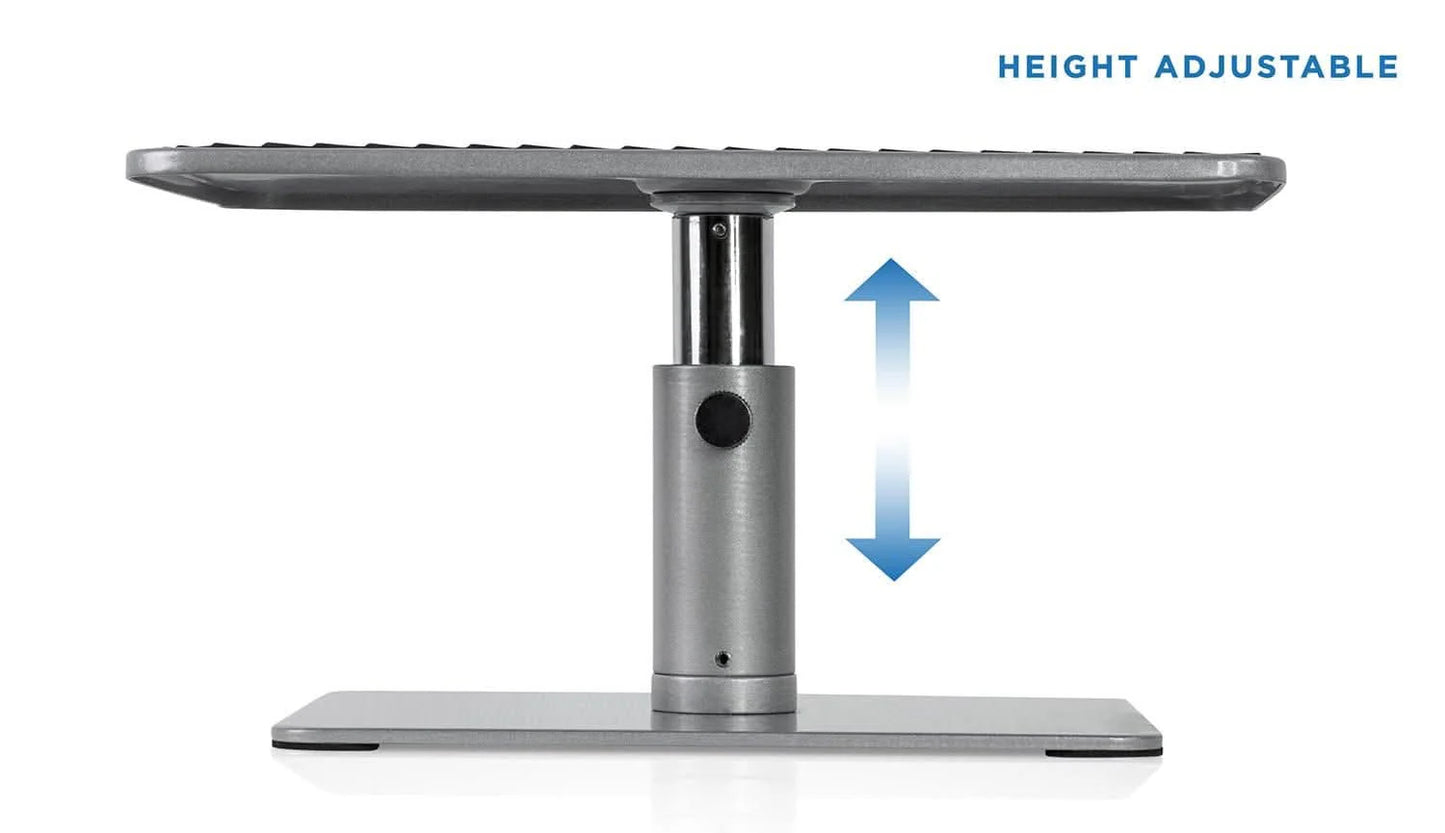 Aero-Level Executive Platform | Precision Height-Adjustable Stand