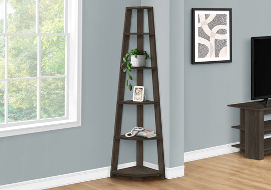 Heritage Golden-Oak Spire | 71" Five-Tier Executive Library