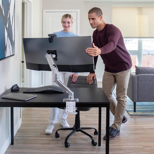 HX Heavy-Duty Elite Command Arm | Ultra-Wide Monitor Architecture