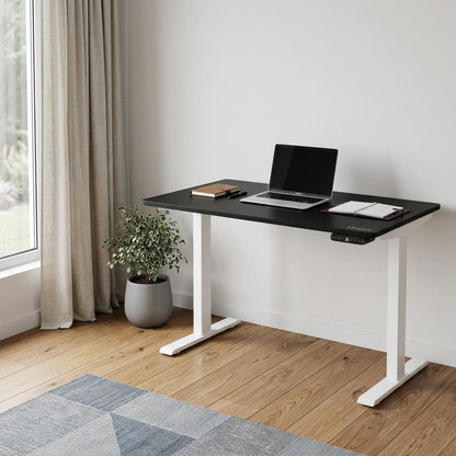 The Helios 48" Bamboo Electric Standing Desk