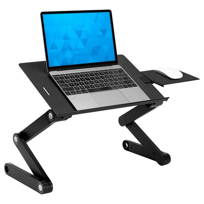 Aero-Flow Mobile Command Tray | Active-Cooling Sit-Stand Suite