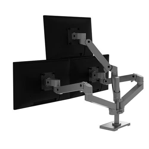 LX Pro Triple-Tier Command Center | Elite Three-Monitor Solution
