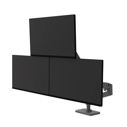 LX Pro Triple-Tier Command Center | Elite Three-Monitor Solution