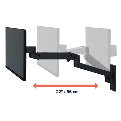 LX Pro Wall-Mounted Command Arm | Zero-Footprint Floating Display