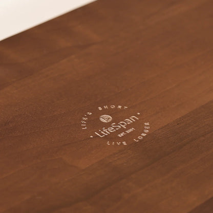 Solid Walnut Desk Shelf | Handcrafted Dual Monitor Stand Riser
