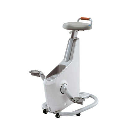 Omni Ampera Kinetic Bike Desk - Glacier White