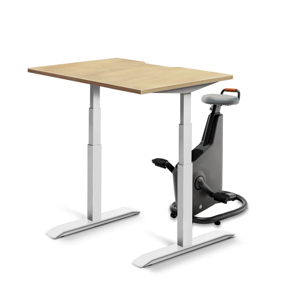 Omni Ampera Kinetic Bike Desk - Space Gray