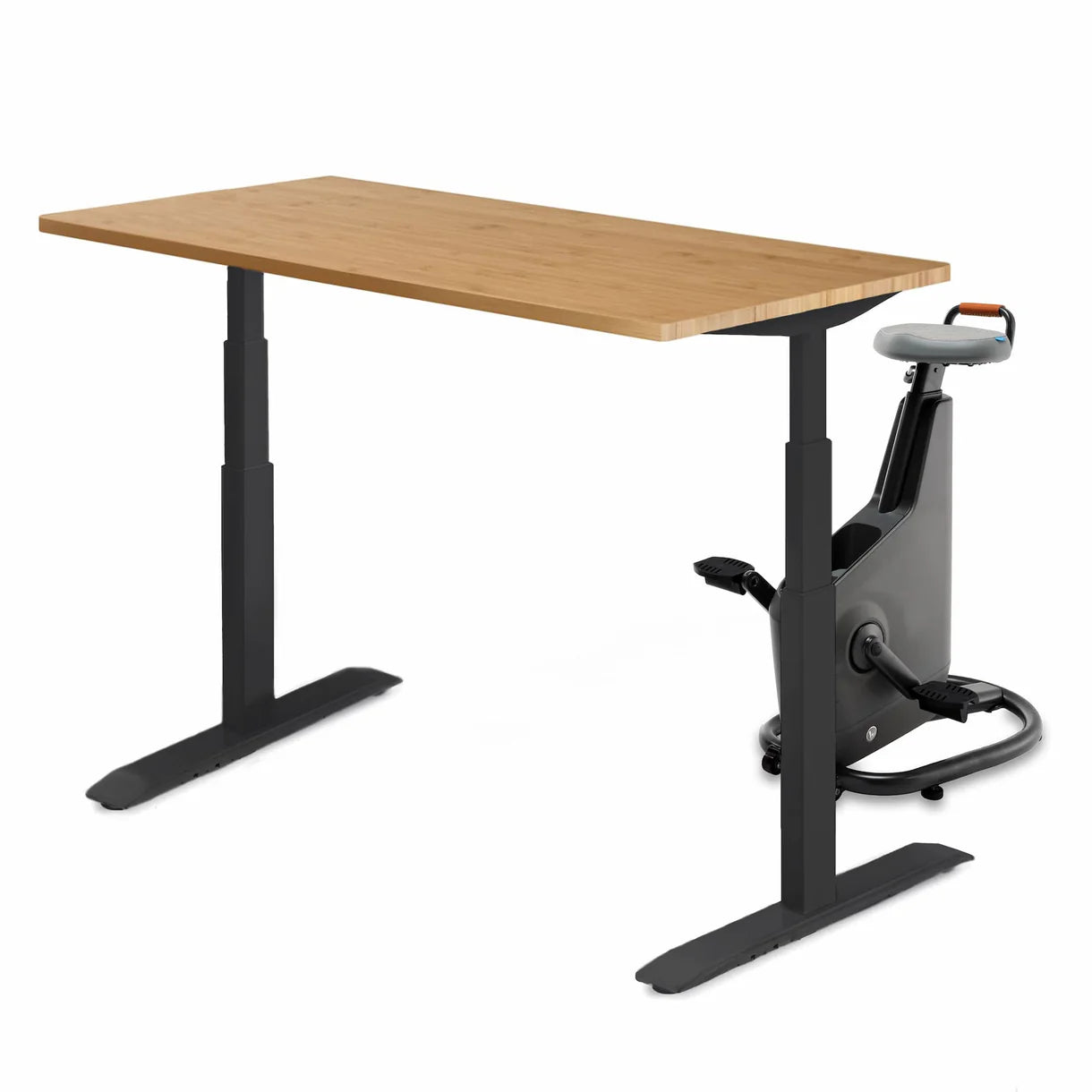 Omni Ampera Kinetic Bike Desk - Space Gray
