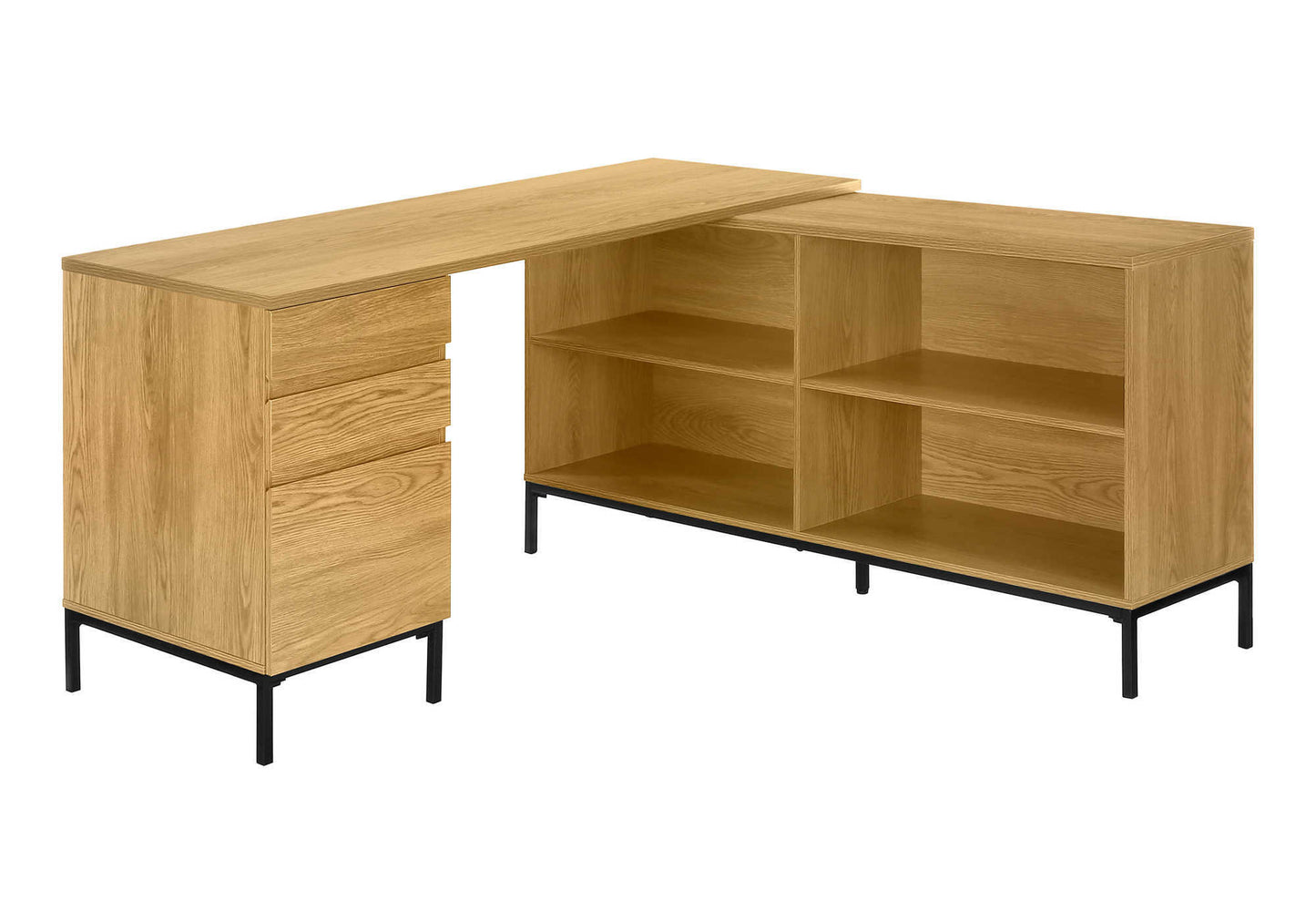 The Vane 60" Executive L-Shaped Desk