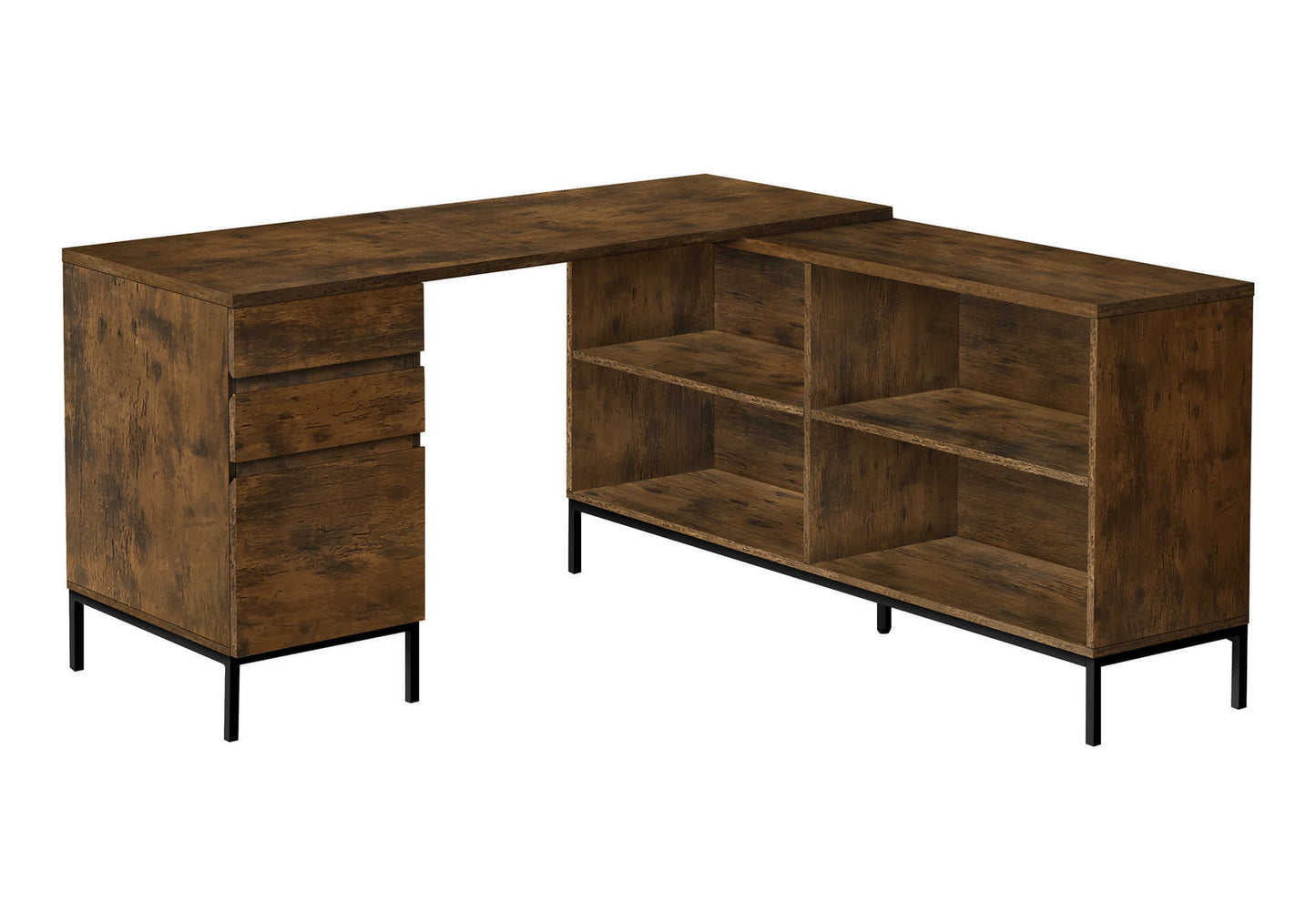 The Vane 60" Executive L-Shaped Desk