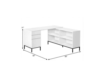 The Vane 60" Executive L-Shaped Desk