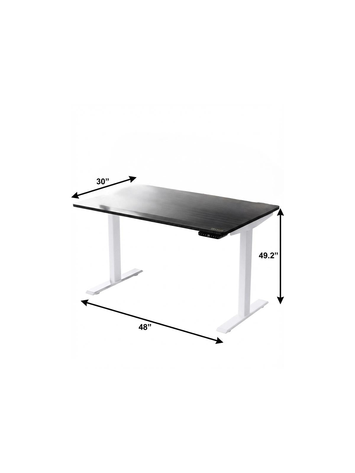 The Helios 48" Bamboo Electric Standing Desk