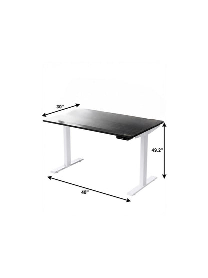The Helios 48" Bamboo Electric Standing Desk