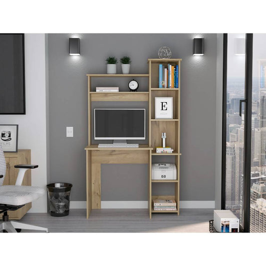 The Lyra 40" Executive Compact Desk with Hutch