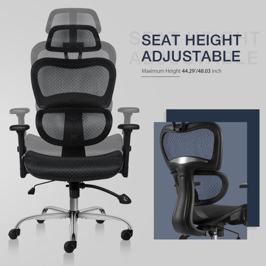 Finest Dynamics Ergonomics Office Chair with Headrest and Armrests