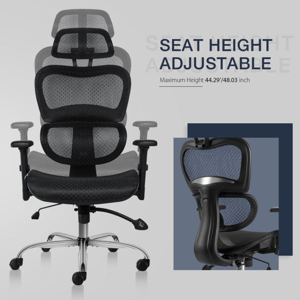 Finest Dynamics Ergonomics Office Chair with Headrest and Armrests