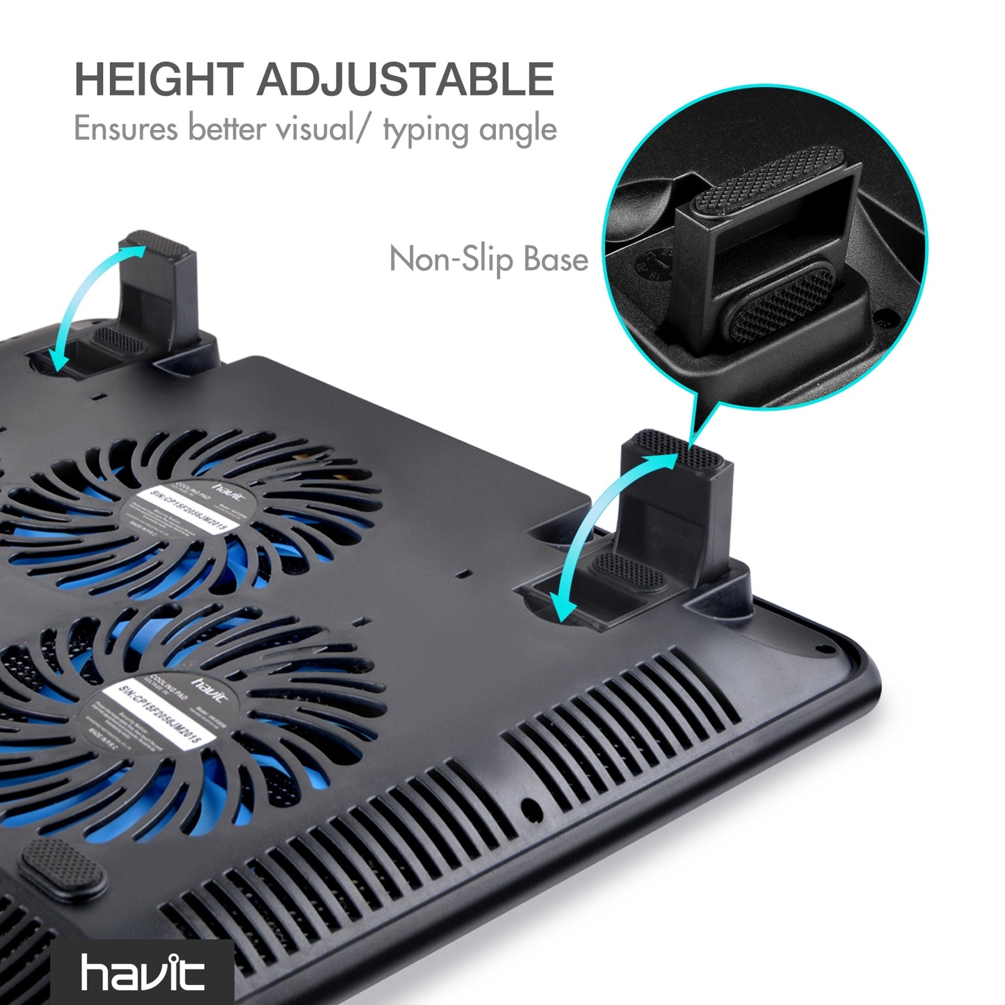 Finest Dynamics Laptop Stand with Cooling Fan