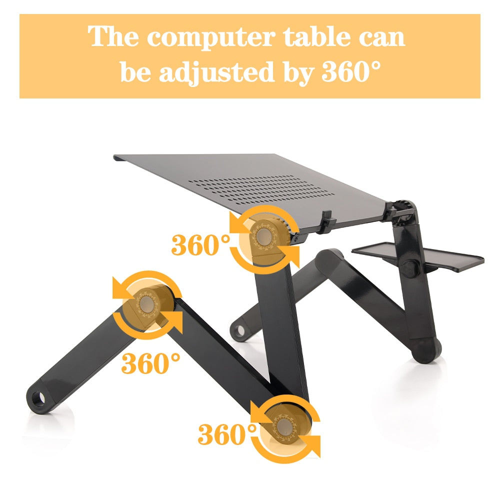 Finest Dynamics Laptop Stand with Mouse Pad