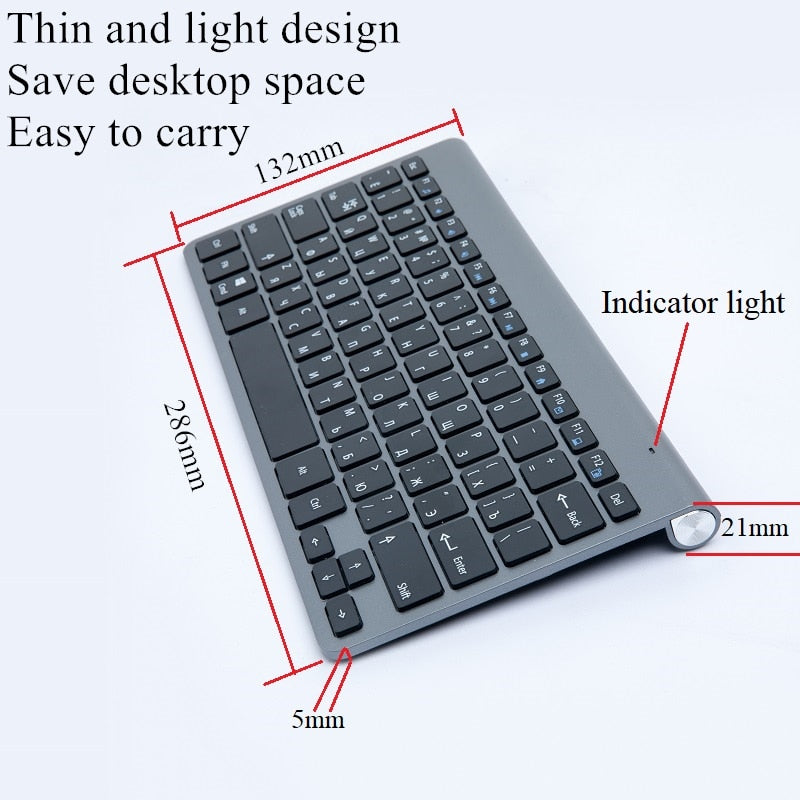 Finest Dynamics Wireless Keyboard & Mouse