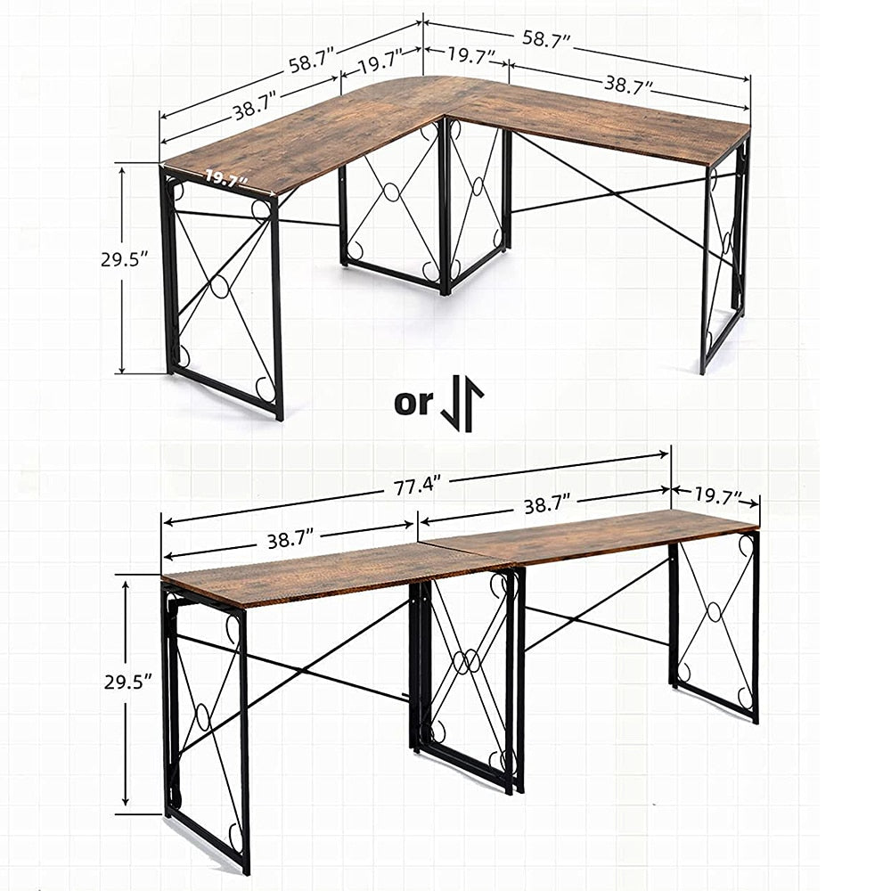 Finest Dynamics Modern L Shaped Office Desk